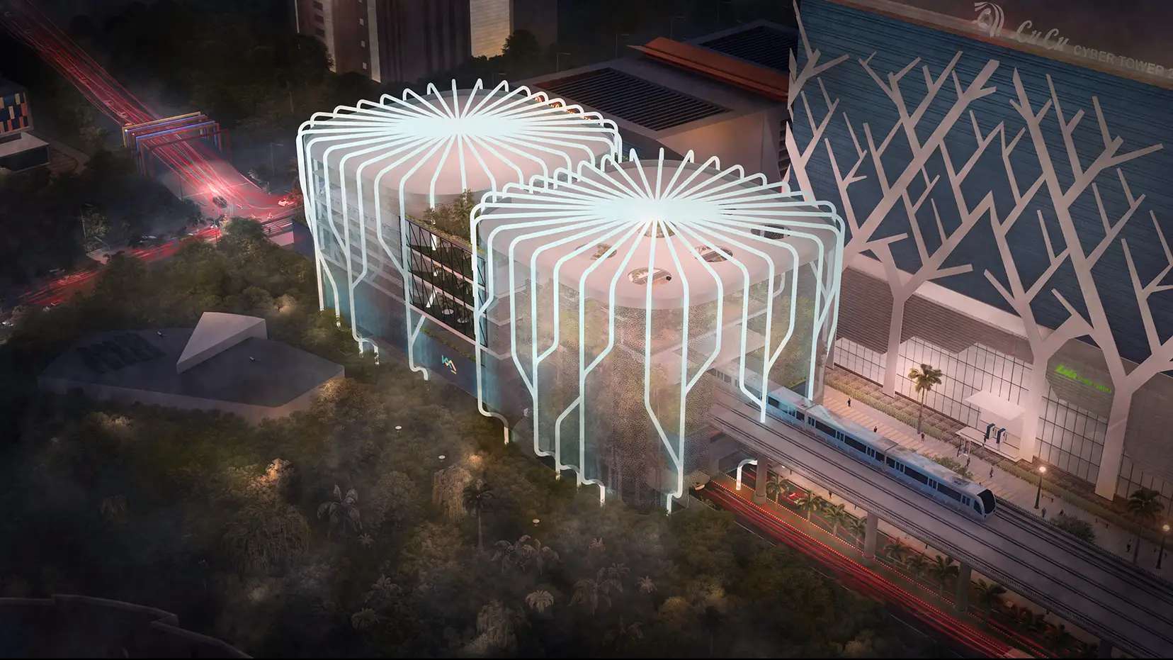 infopark metro station design proposal